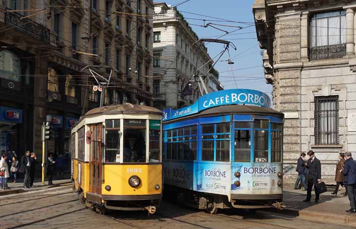 ATM Officine Elettroferroviarie Tallero trams 1893 & 1968